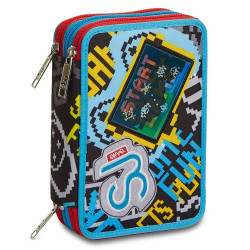 Porte-crayon 3 ZIP - CYBER BOY