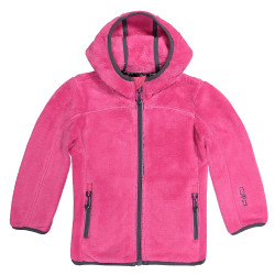 Junior fleece with hood