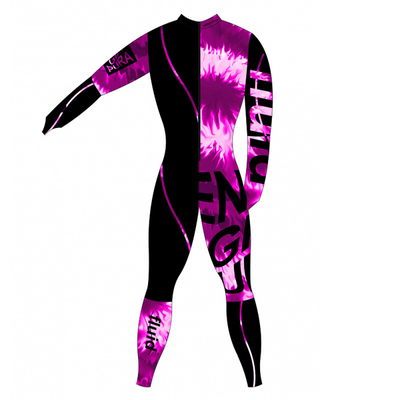 FLUID FUXIA JR full downhill racing suit