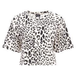 T-shirt JERSEY LEOPARDATA...