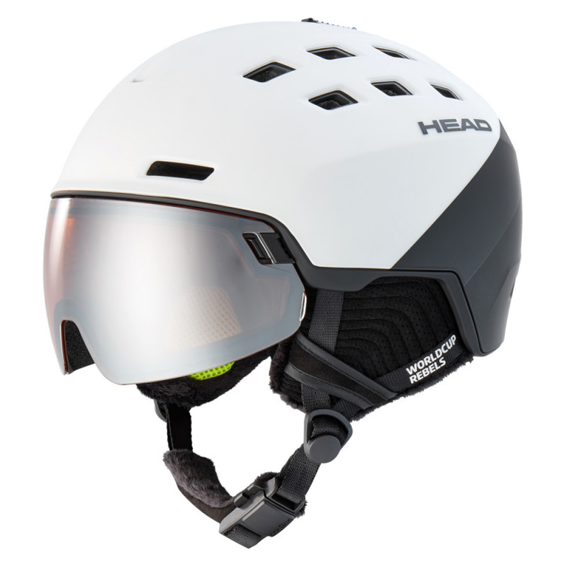 Casque de ski avec visière RADAR WCR