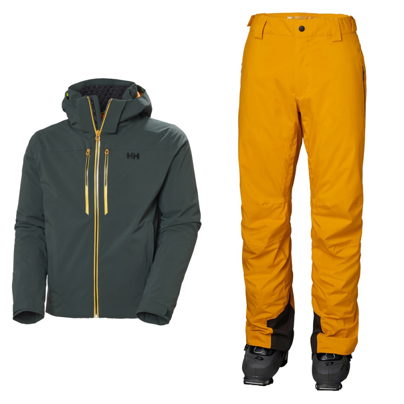 Completo sci MEN'S ALPHA LIFALOFT™ INSULATED SKI JACKET+MEN'S LEGENDARY INSULATED  SKI PANTS Uomo