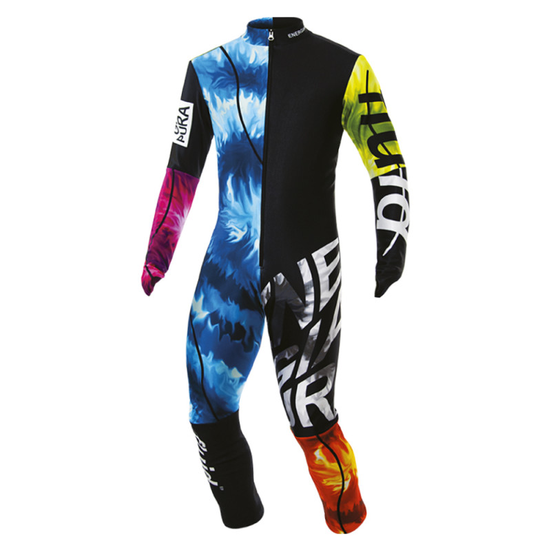 Tuta da gara FLUID MULTICOLOR discesa intera Junior