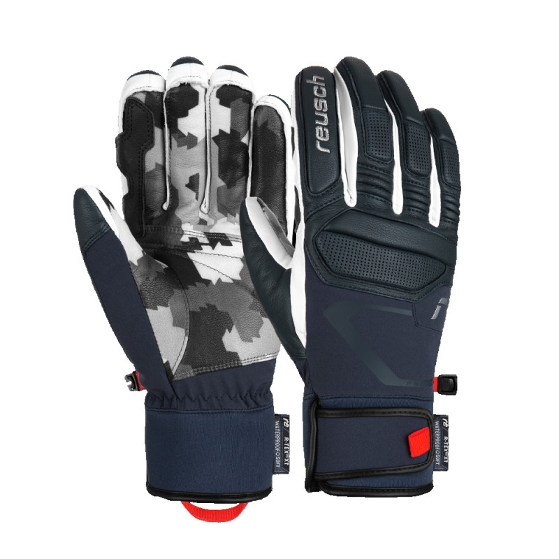 Leki Spox GTX ski gloves black uomo