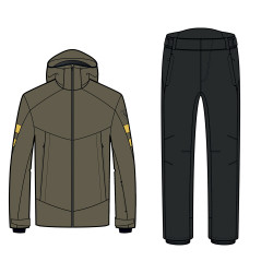 COMPLETO CONTROLE JKT SKI PANT