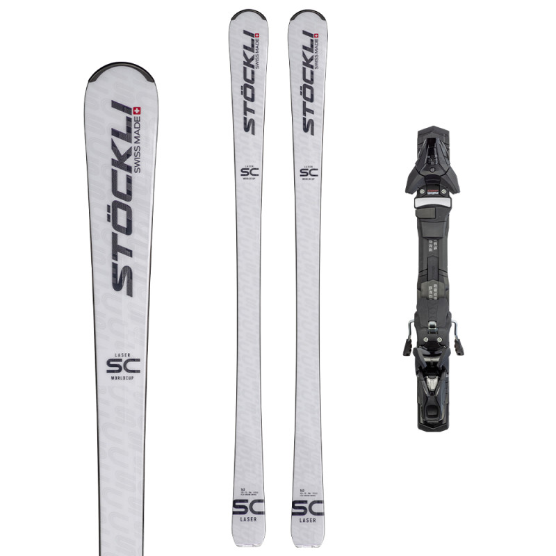 ストックリ 2022 STOCKLI Laser SC SRT Speed D20+ SRT 12 red/black プレート ビンディング  セット-All Mountain Sports Doing