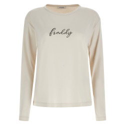 Maglia LOGO STRASS Donna