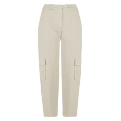 PANTALONI A VITA ALTA CARGO...
