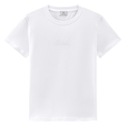 T-shirt in puro cotone con...