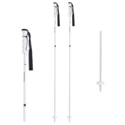 Bastoni Sci CARBON WHITE