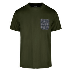 T shirt HD PRINT+POCKT PALM