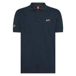 Polo SUN68 LOGO BEACH S/S Uomo