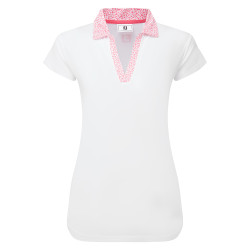 Polo CAP SLEEVE PRINT TRIM...