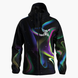 FELPA RUIS PRINTED ZIP