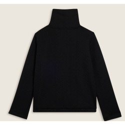 Felpa FULL-ZIP IN TESSUTO TECNICO DOPPIO A TRECCE