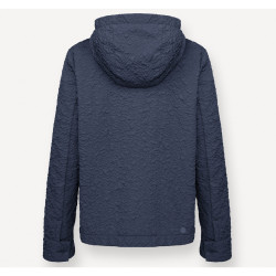 GIACCA GOFFRATA CON CAPPUCCIO