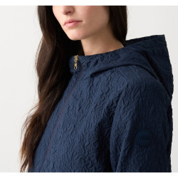 GIACCA GOFFRATA CON CAPPUCCIO