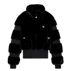 Giacca sci EFFETTO PELLICIA 