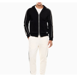 Felpa con CAPPUCCIO E ZIP LOGO SERIES Felpa con CAPPUCCIO E ZIP LOGO SERIES