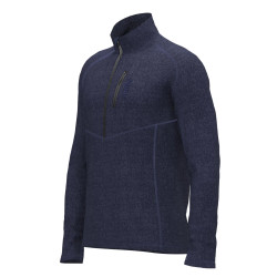 TRICOT HALF ZIP JERSEY