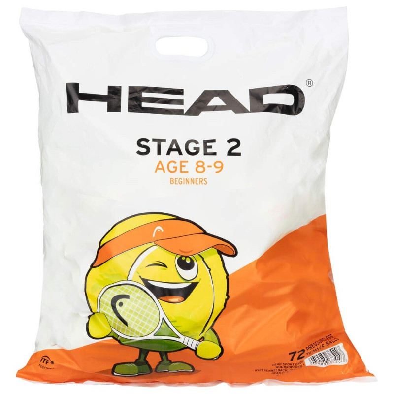72B HEAD STAGE 2- ORANGE- POLY