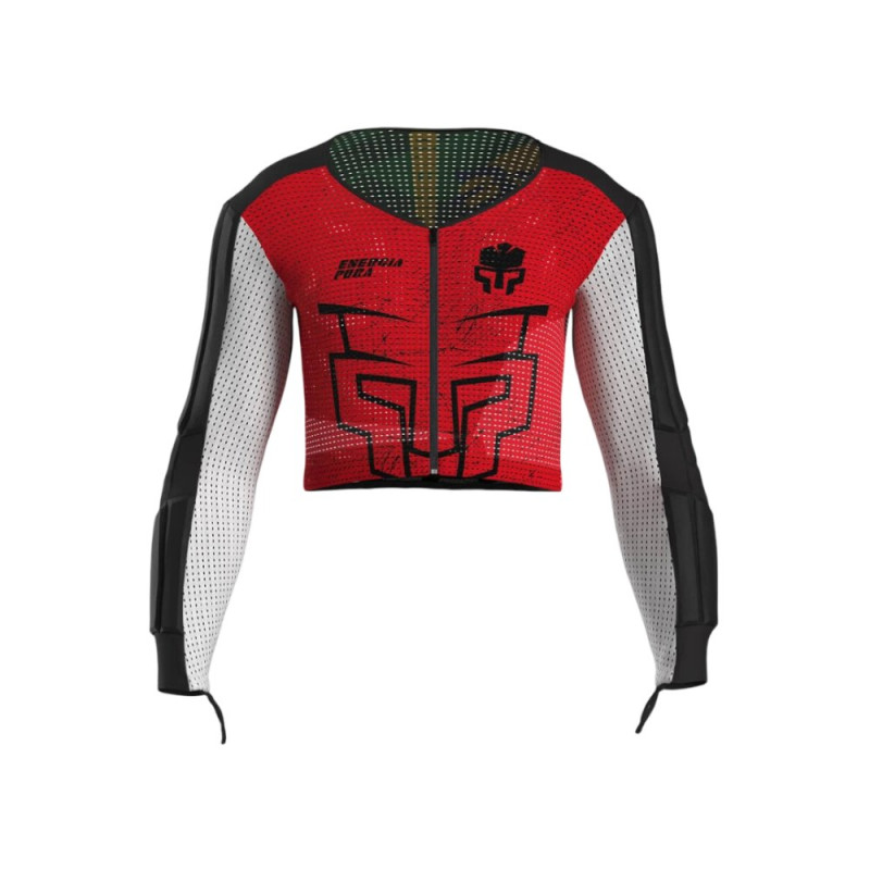 Sweater with protections. RACING JERSEY bodice