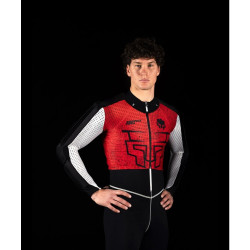 Sweater with protections. RACING JERSEY bodice