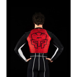 Sweater with protections. RACING JERSEY bodice