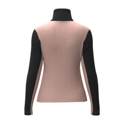 TWIST HALF ZIP W JERSEY