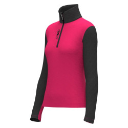 TWIST HALF ZIP W JERSEY