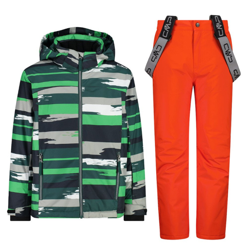 COMPLETO KID JACKET SNAPS HOOD