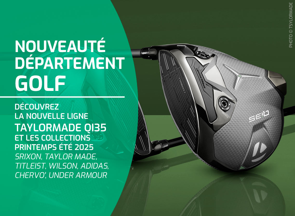 Nouveau département Golf sur Viglietti Sport