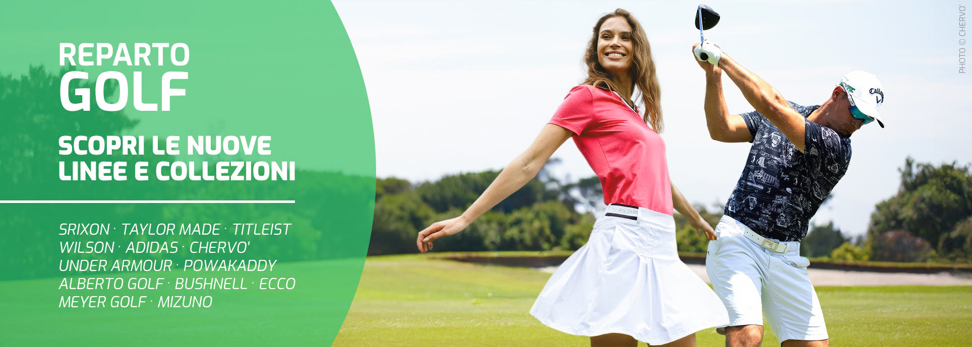 Novità reparto Golf su Viglietti Sport