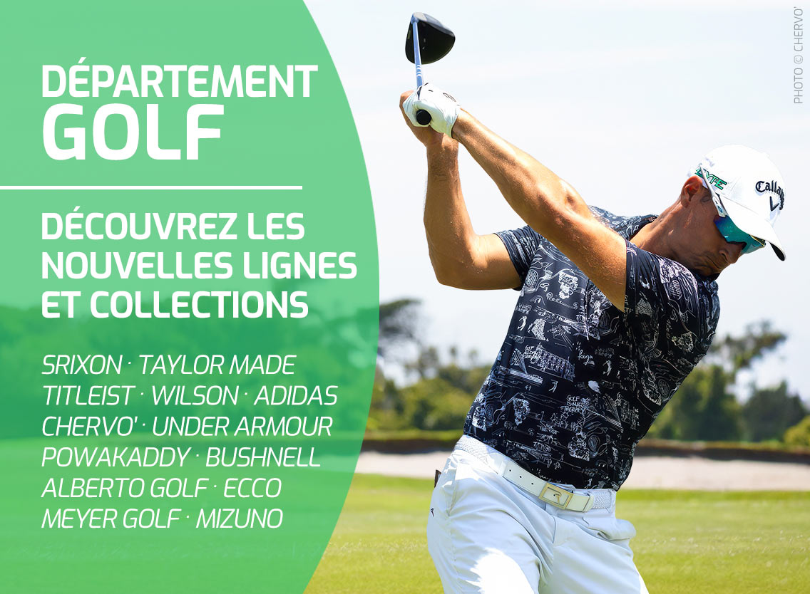 Nouveau département Golf sur Viglietti Sport